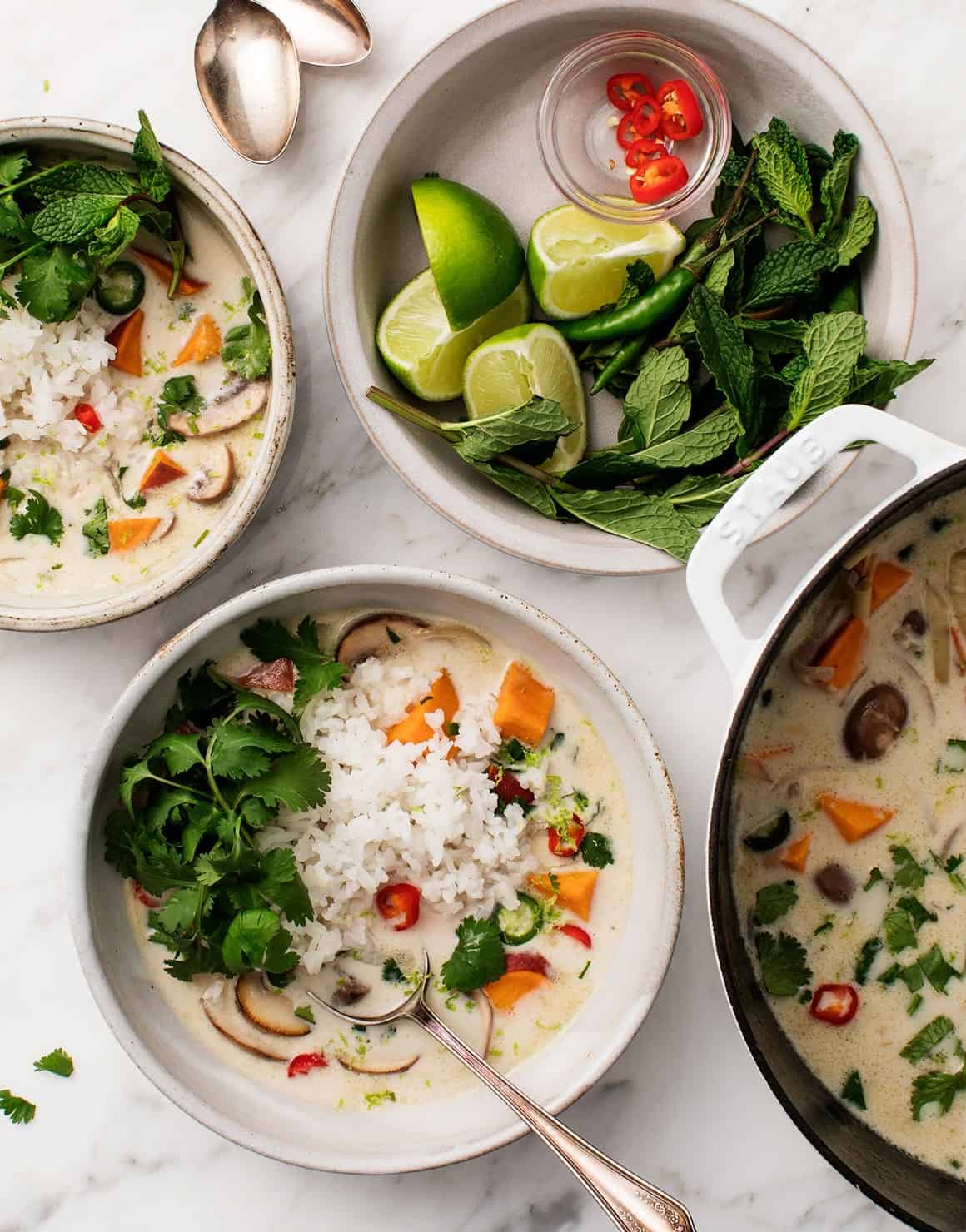 Coconut Lemongrass Soup