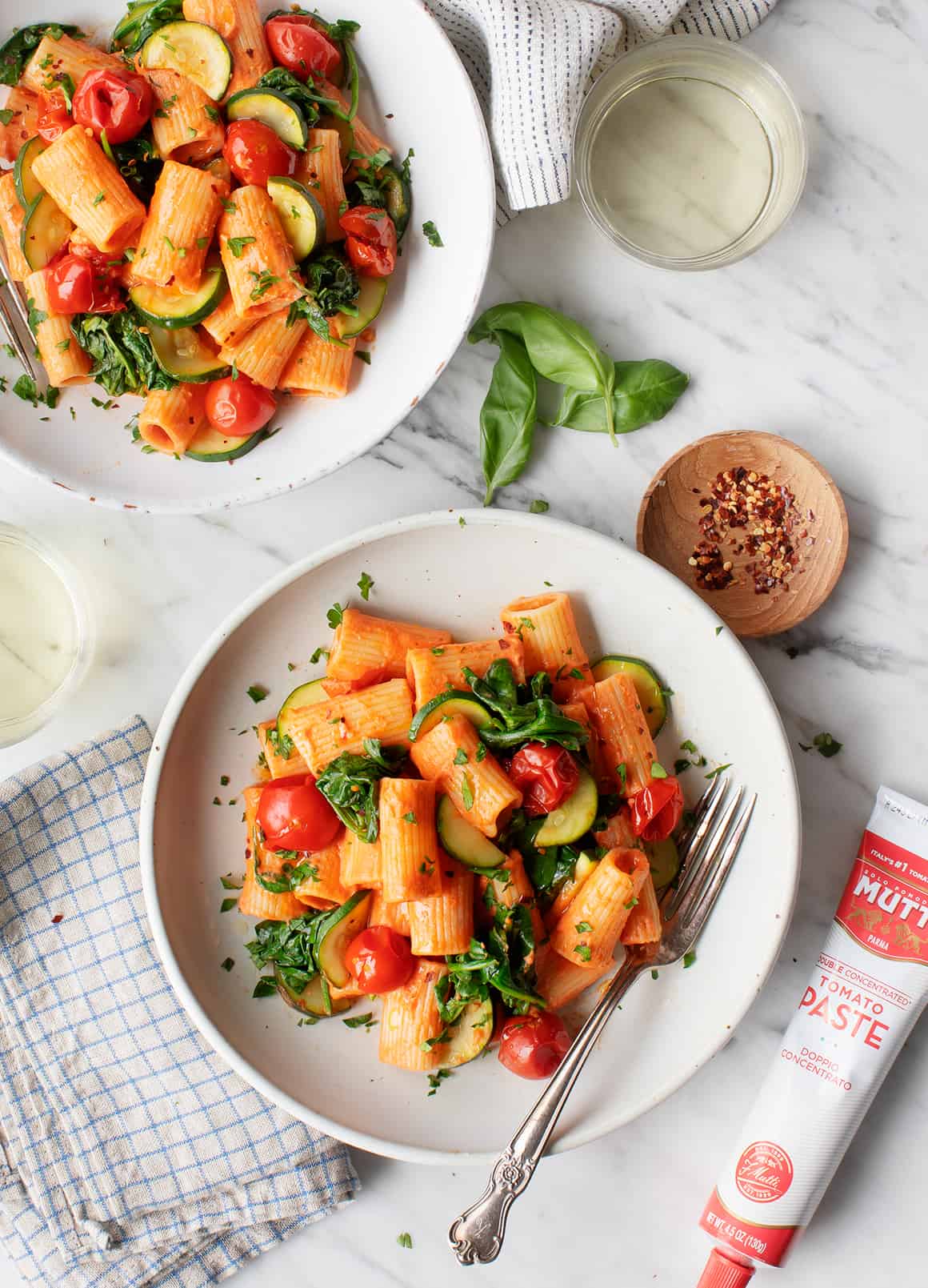 Creamy Pasta Pomodoro