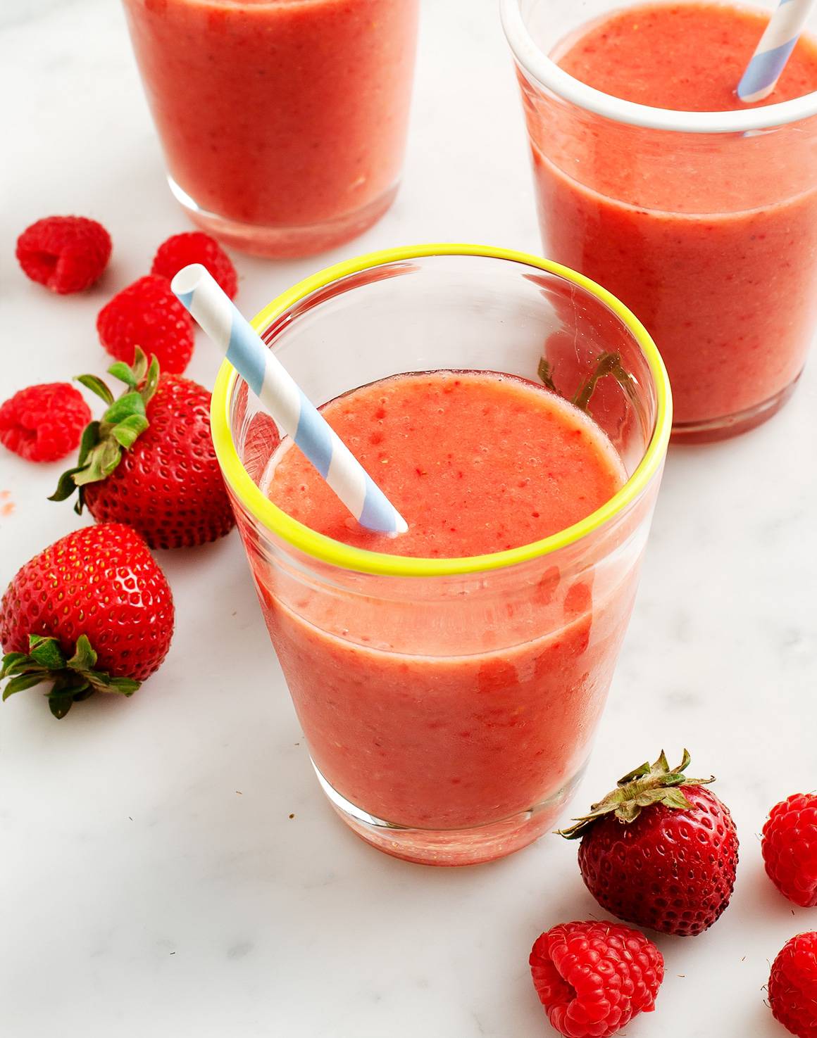 Strawberry Banana Smoothie Recipe Love And Lemons 