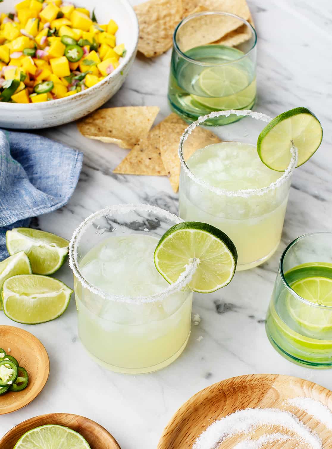 Classic margarita cocktail recipe