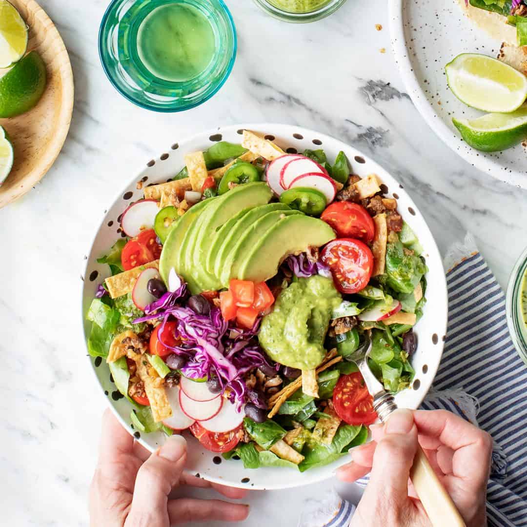 Healthy Taco Salad Recipe - Love and Lemons