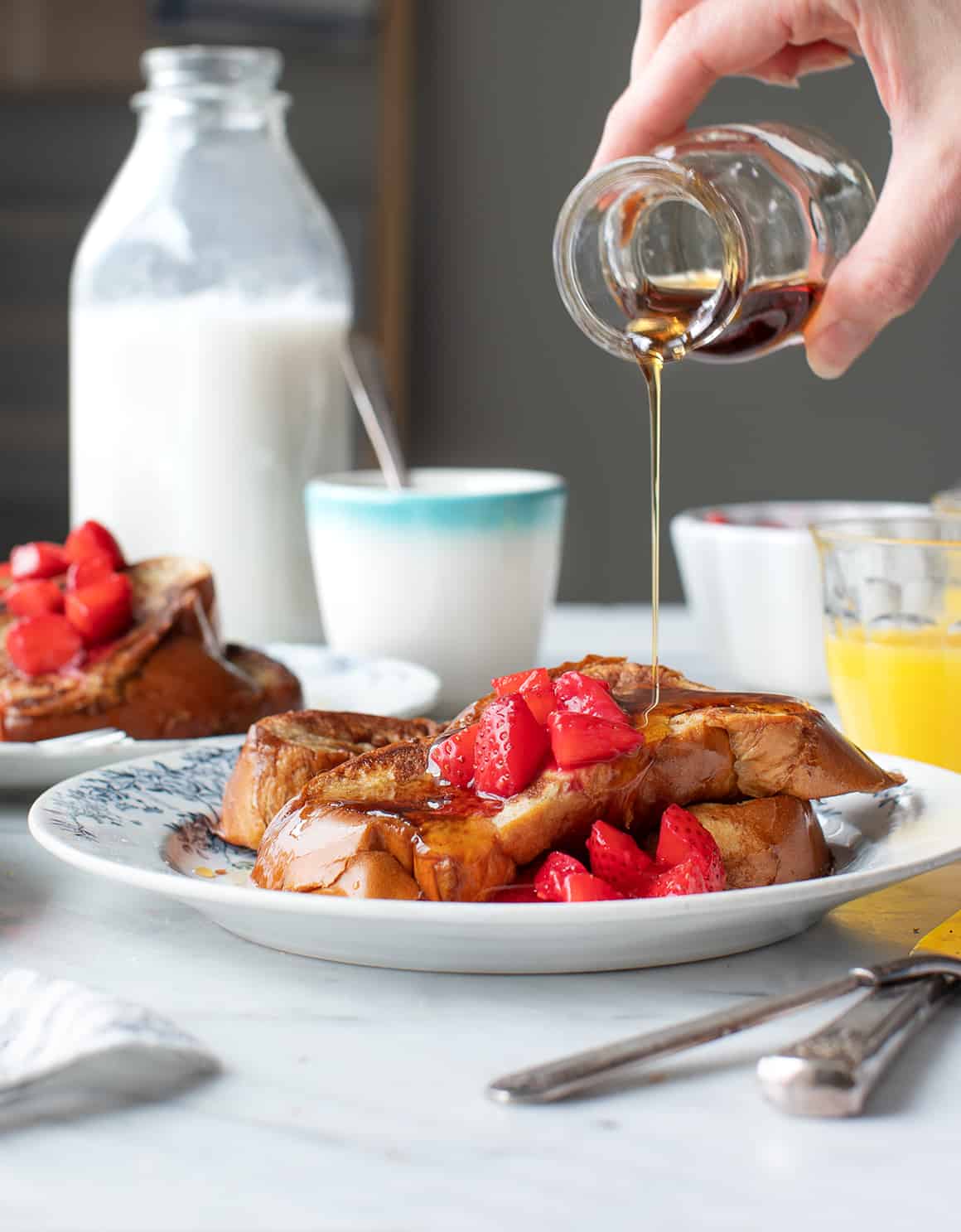 Easy French Toast Waffles - Sula and Spice