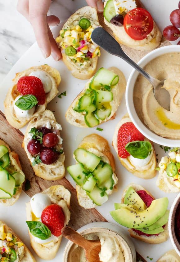 Crostini Appetizers Recipe - Love and Lemons