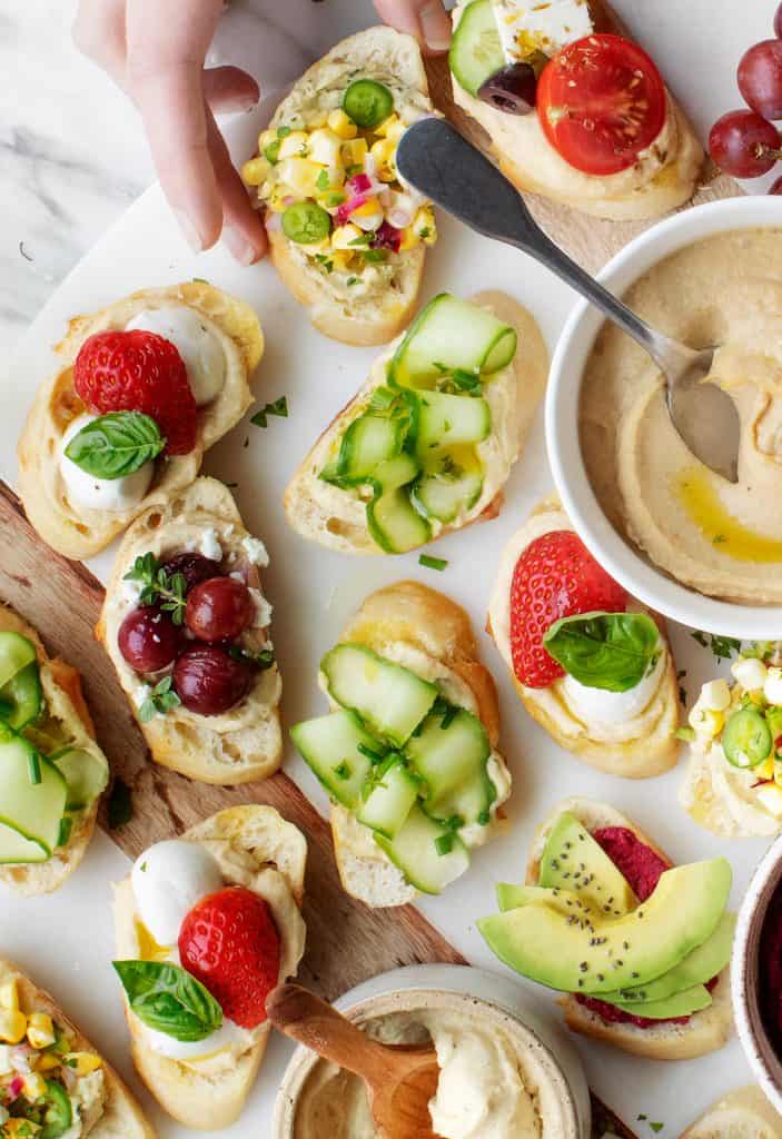 Crostini Appetizers Recipe Love and Lemons