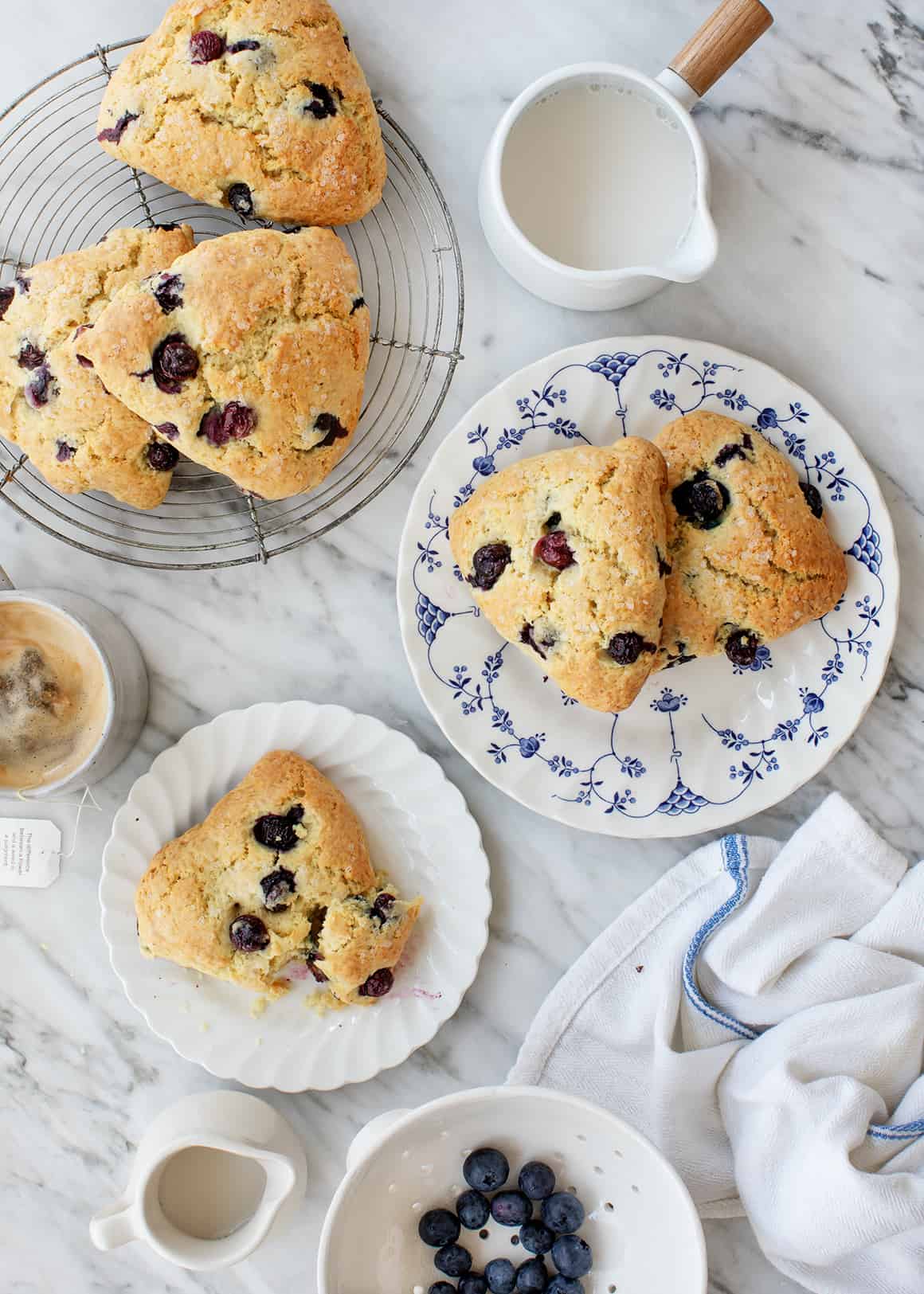 Blueberry Scones Recipe Love And Lemons