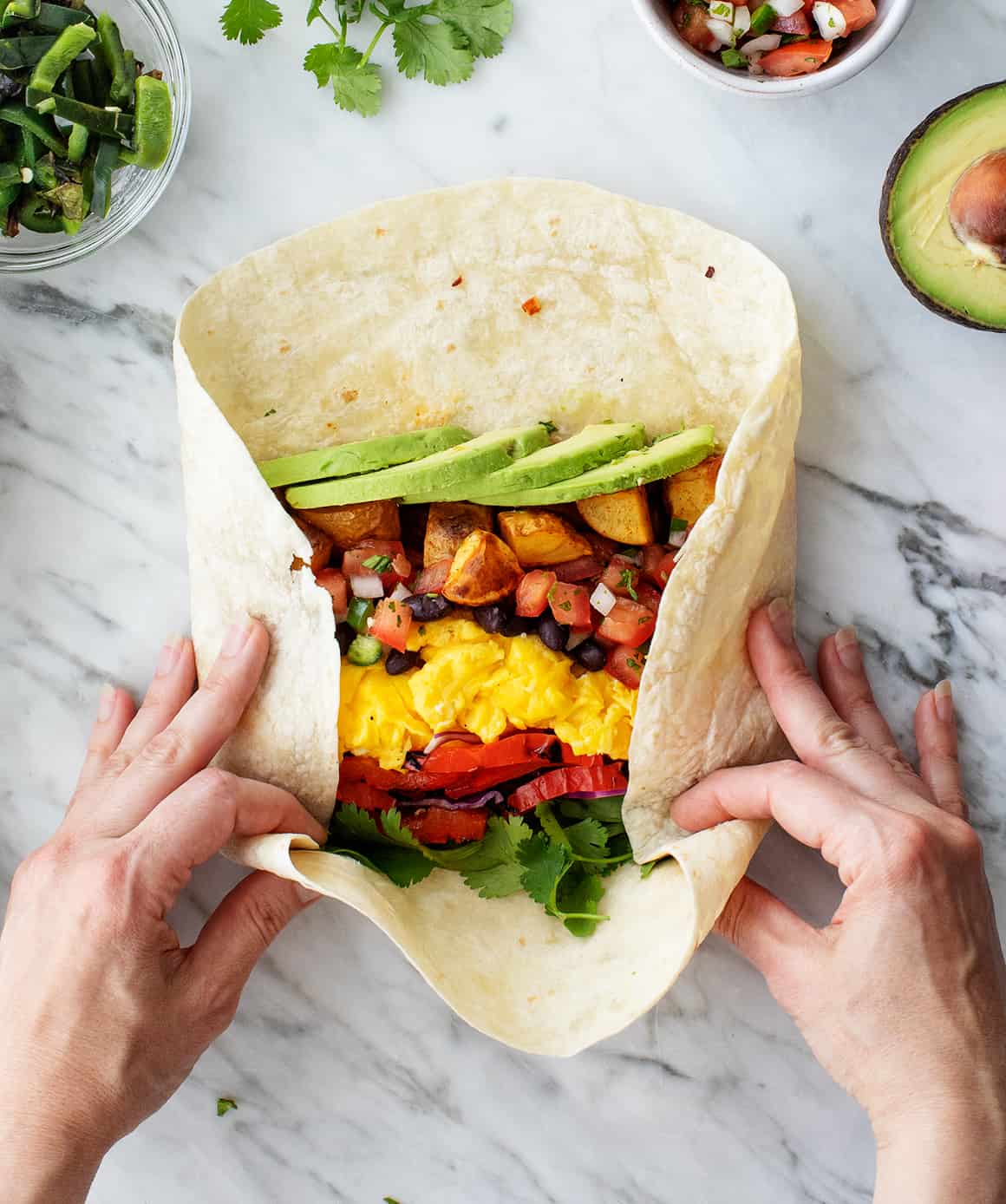 Healthy Breakfast Burrito Healthy Breakfast Burrito