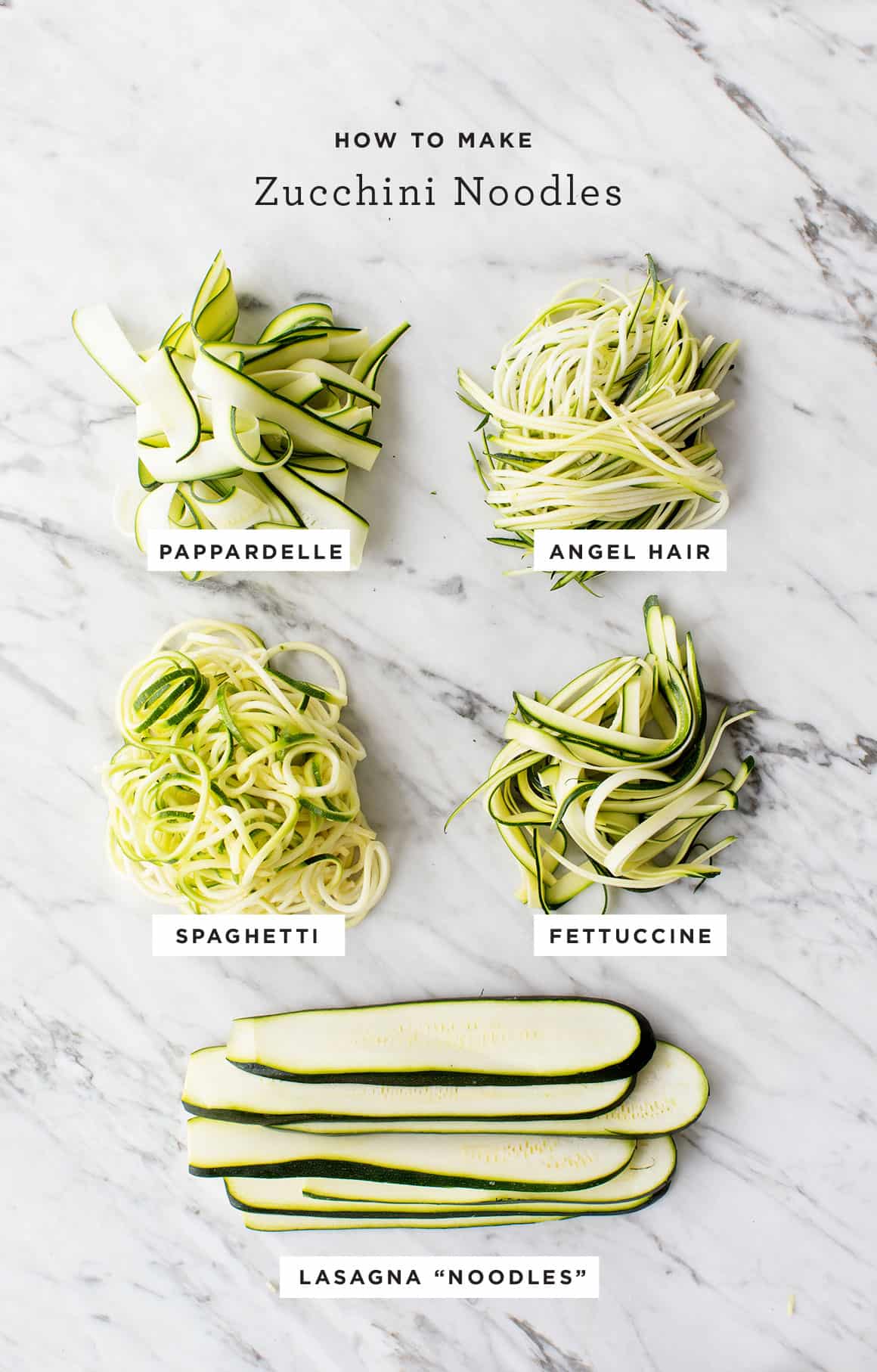 How to Make Zucchini Noodles - Recipes by Love and Lemons