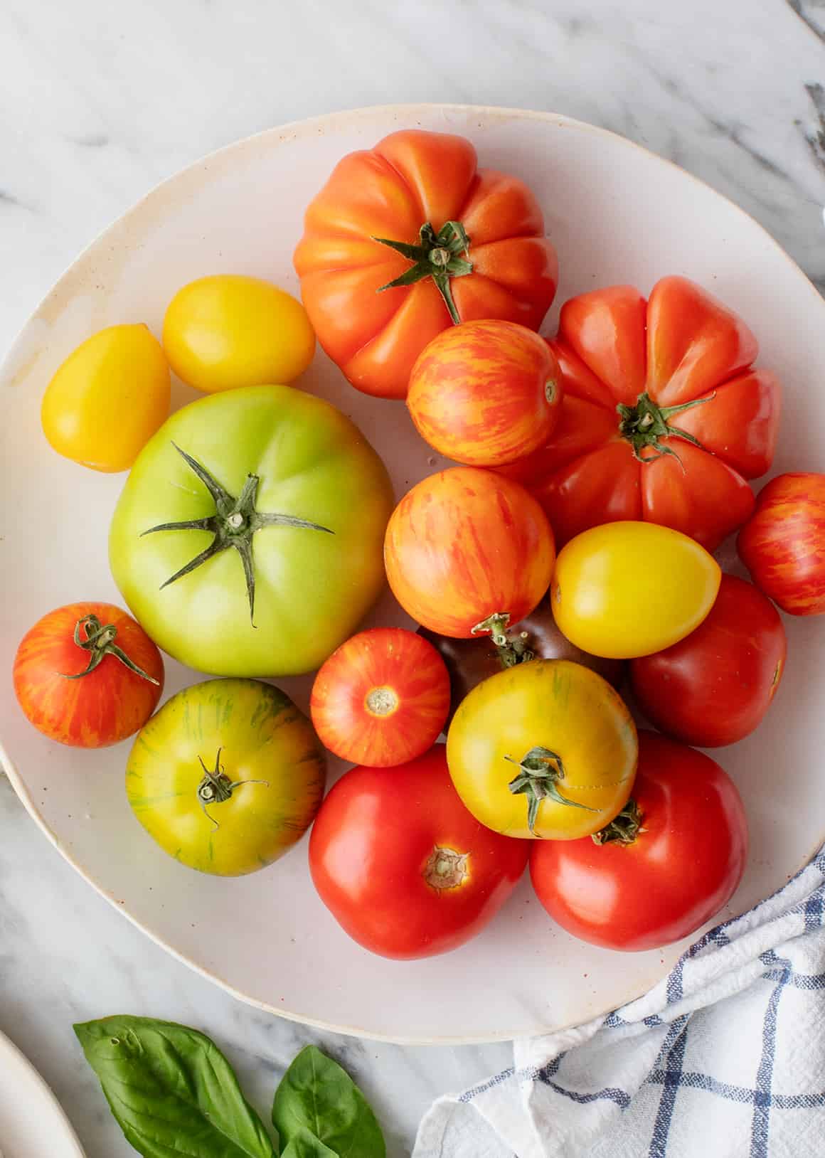 Heirloom Tomato Caprese Salad