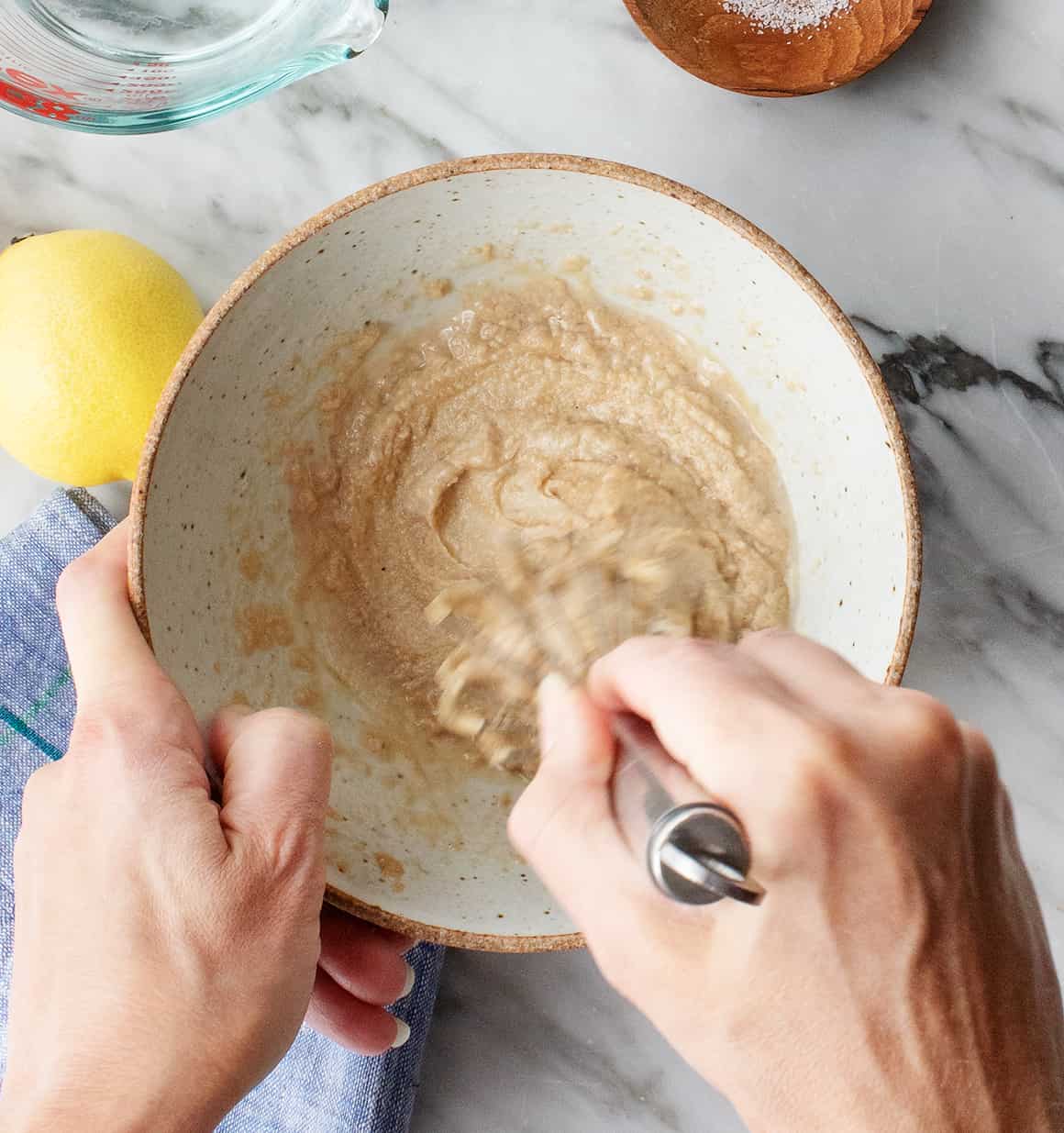 Lemon Garlic Tahini Sauce - All the Healthy Things