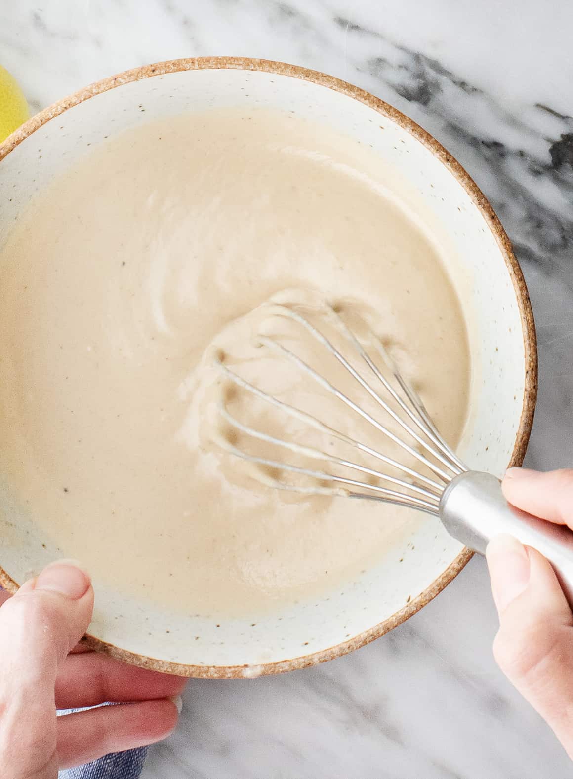 Garlic tahini sauce