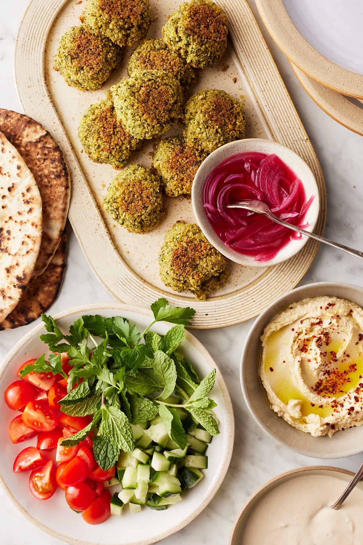 Crispy Falafel Recipe (Baked Not Fried) - Cookie and Kate