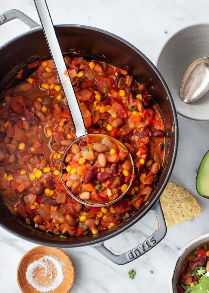 Vegetarian Chili Recipe Love and Lemons