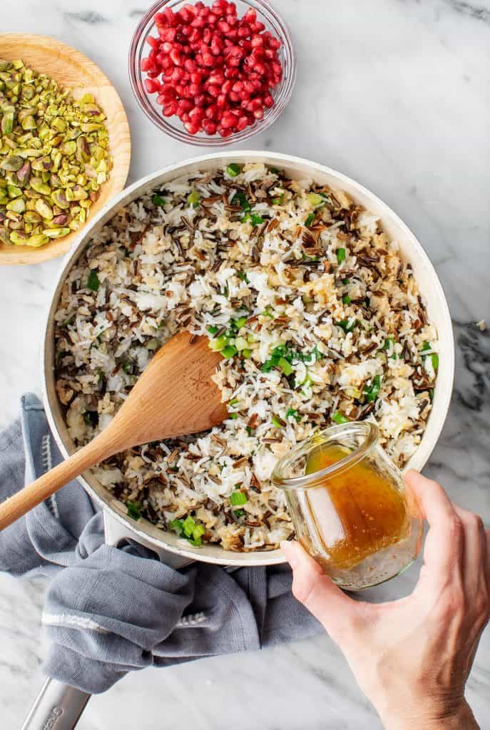 Pomegranate Rice Salad Recipe Love and Lemons