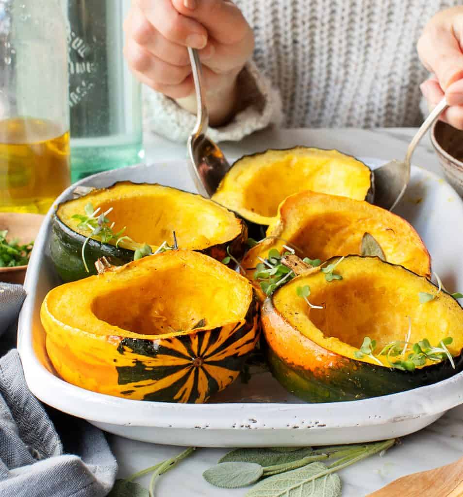 Roasted Acorn Squash Recipe Love and Lemons