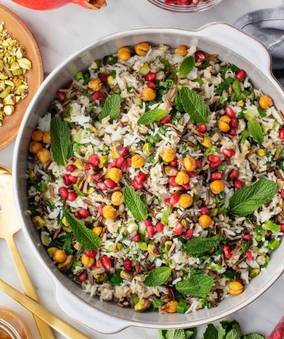 Winter Farro & Kale Salad Recipe Love and Lemons