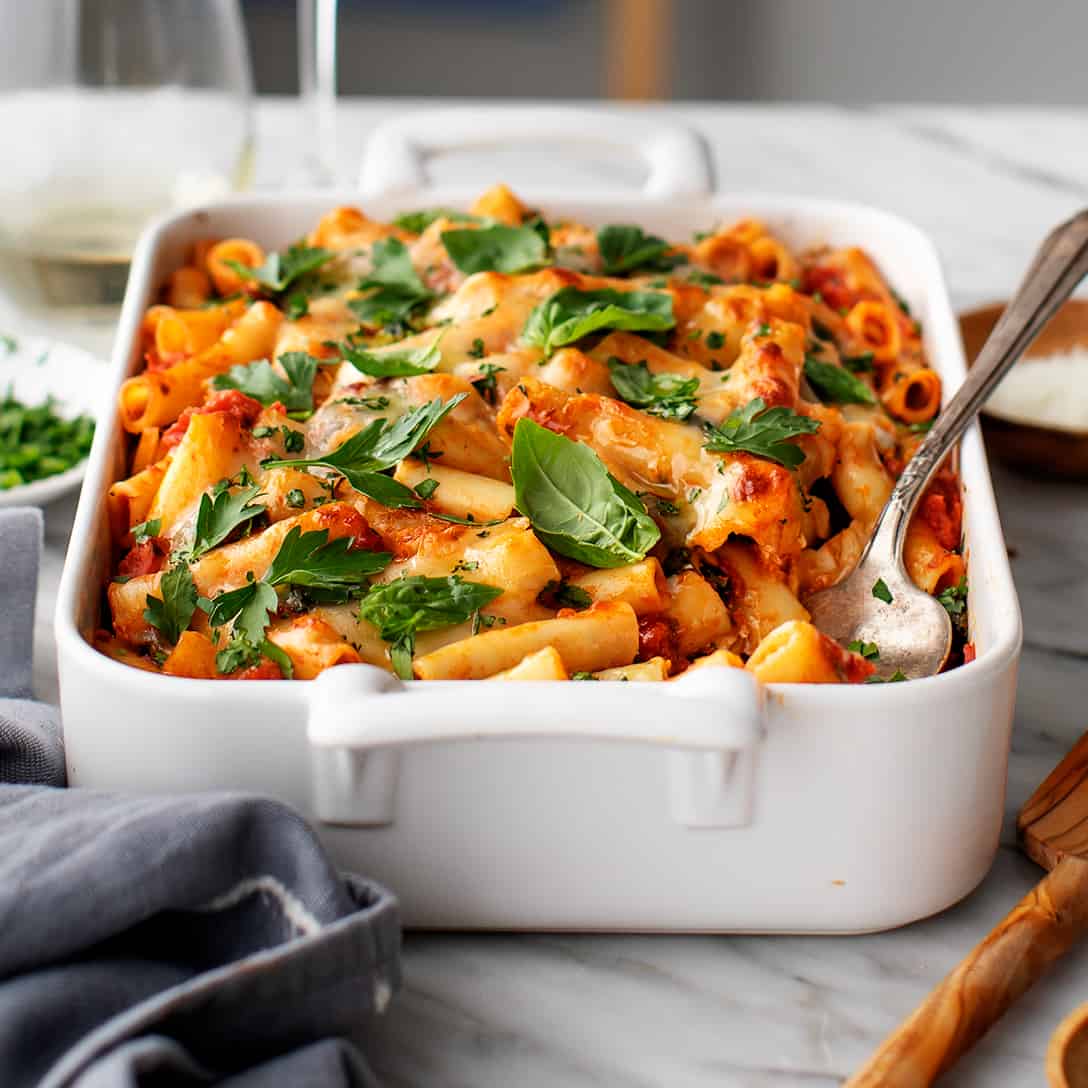 Easy Baked Ziti Recipe - Love and Lemons