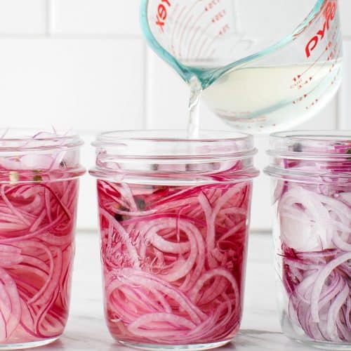 Easy Pickled Red Onions - aninas recipes