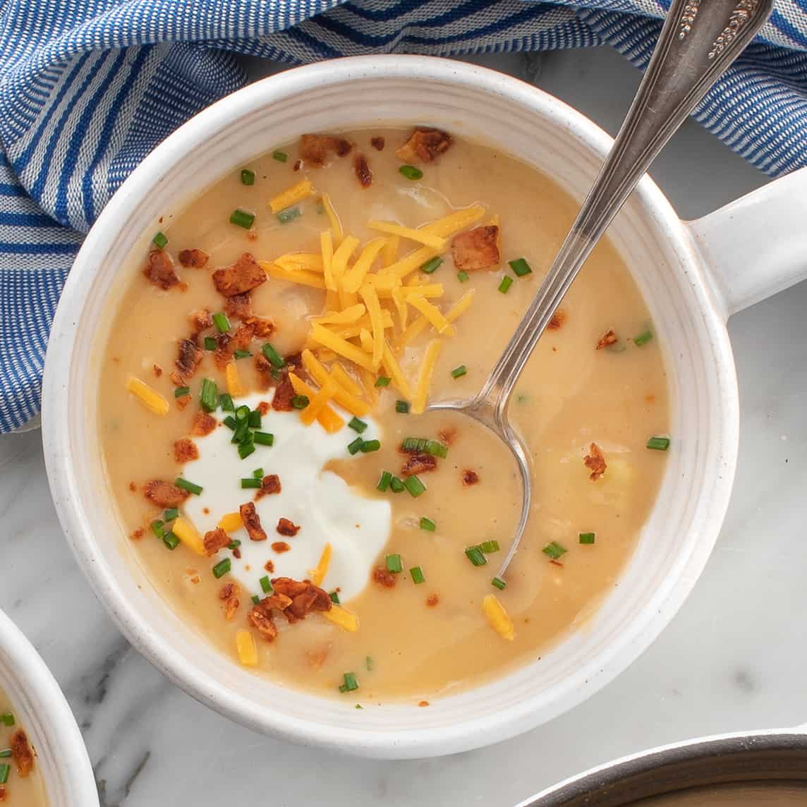 Loaded Potato Soup - Life, Love, and Good Food