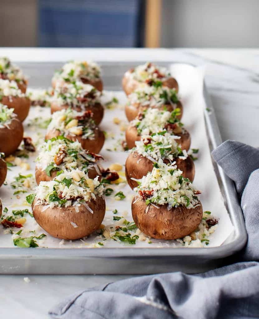 Stuffed Mushrooms Recipe - Love and Lemons