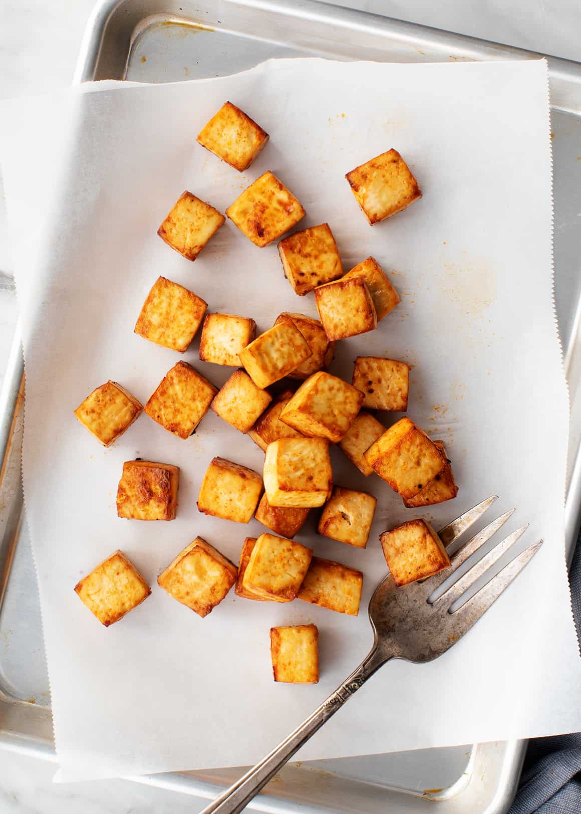 Baked tofu