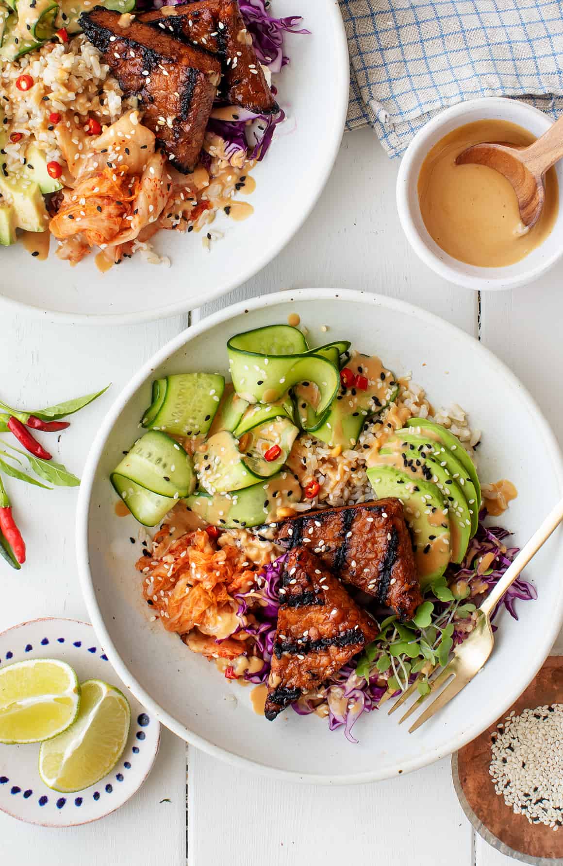 Kimchi Brown Rice Bliss Bowls