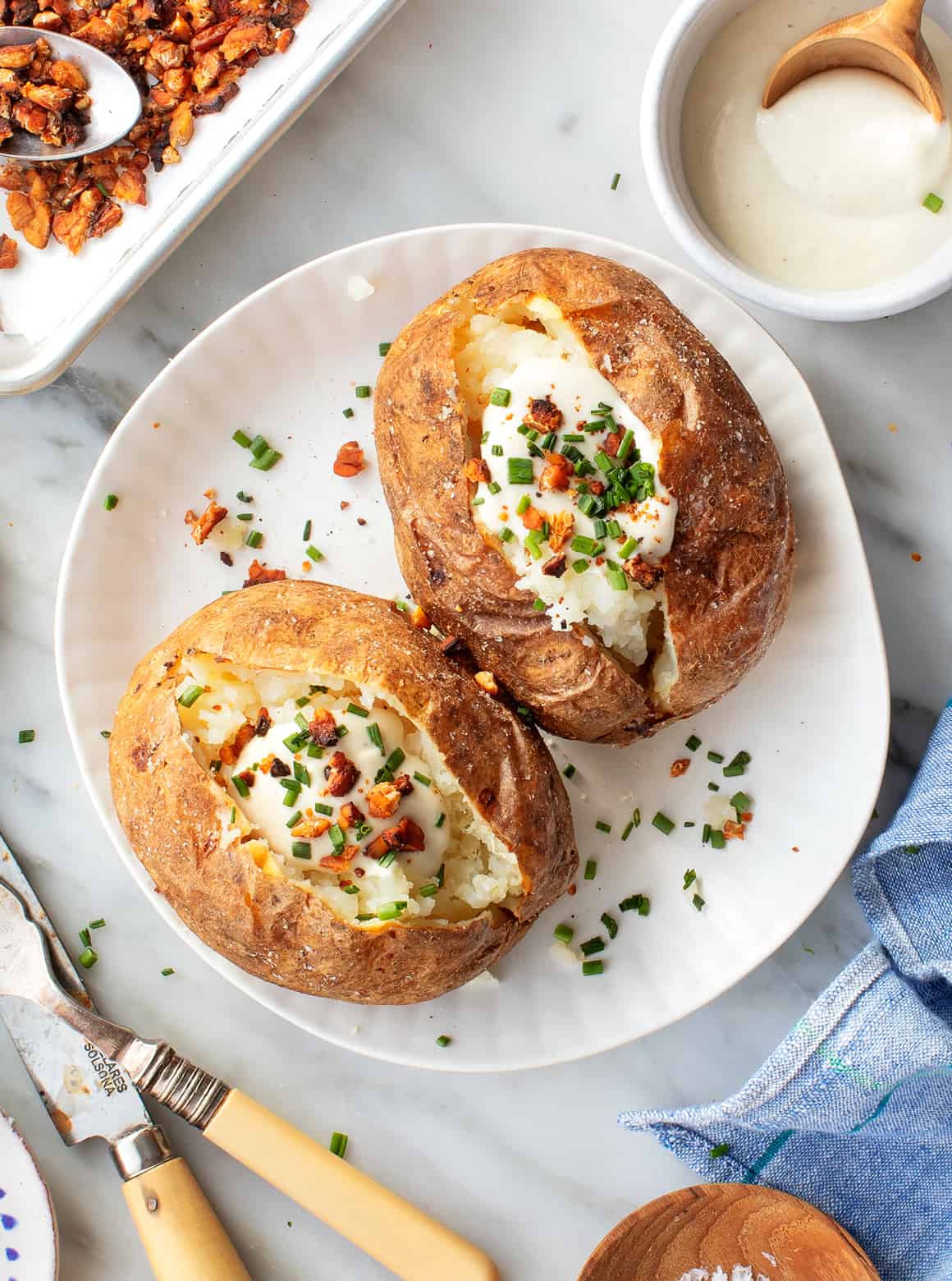 Descubrir 40+ imagen baked potato receta