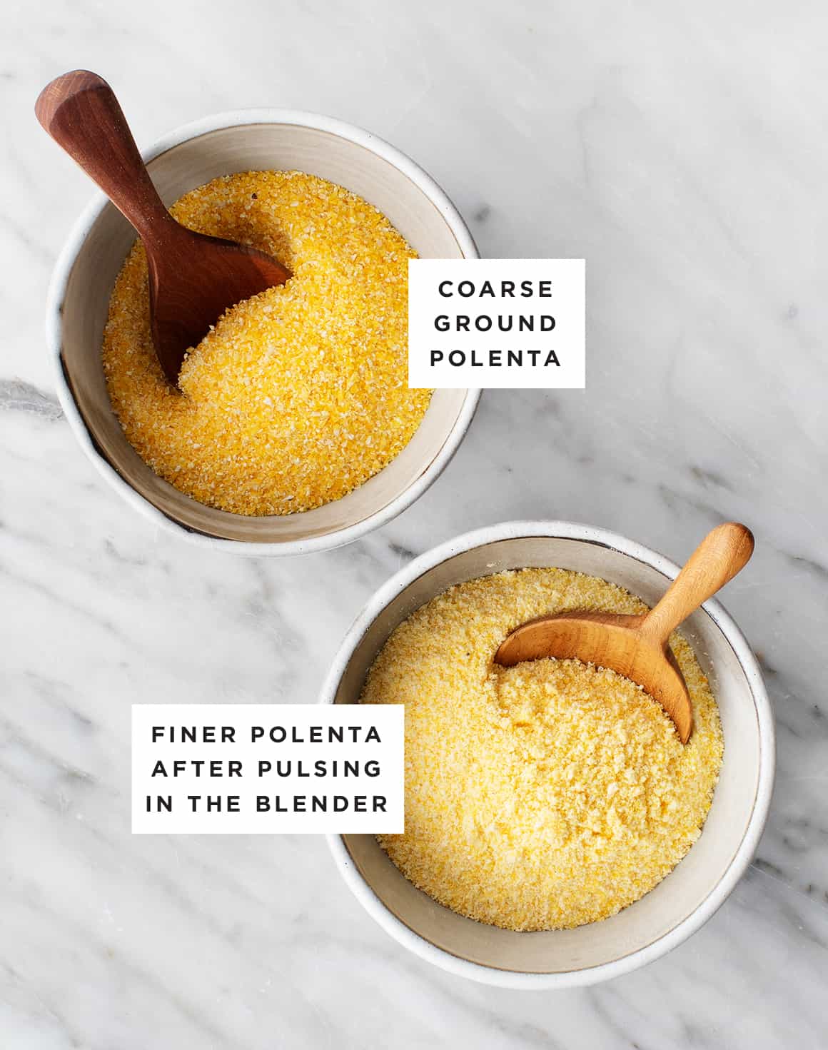 Quick Cooking Polenta From Cornmeal- Fast And Easy