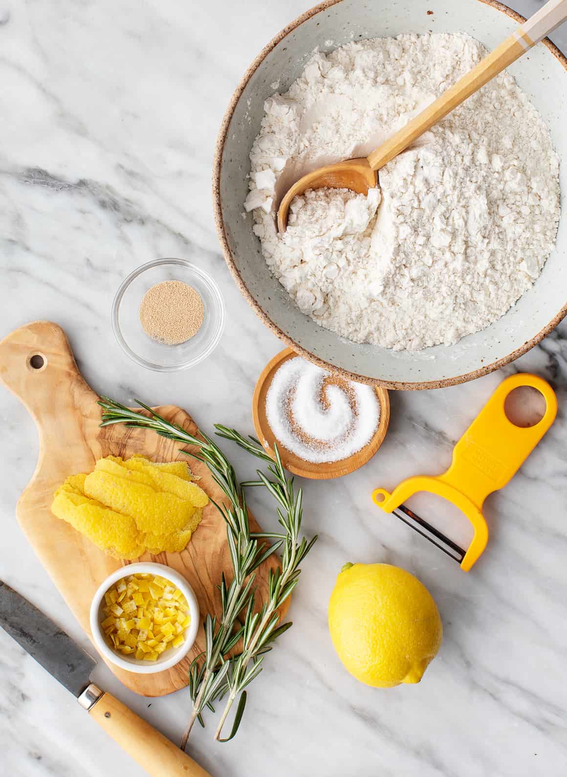 No-Knead Bread No Knead Bread Recipe Ingredients