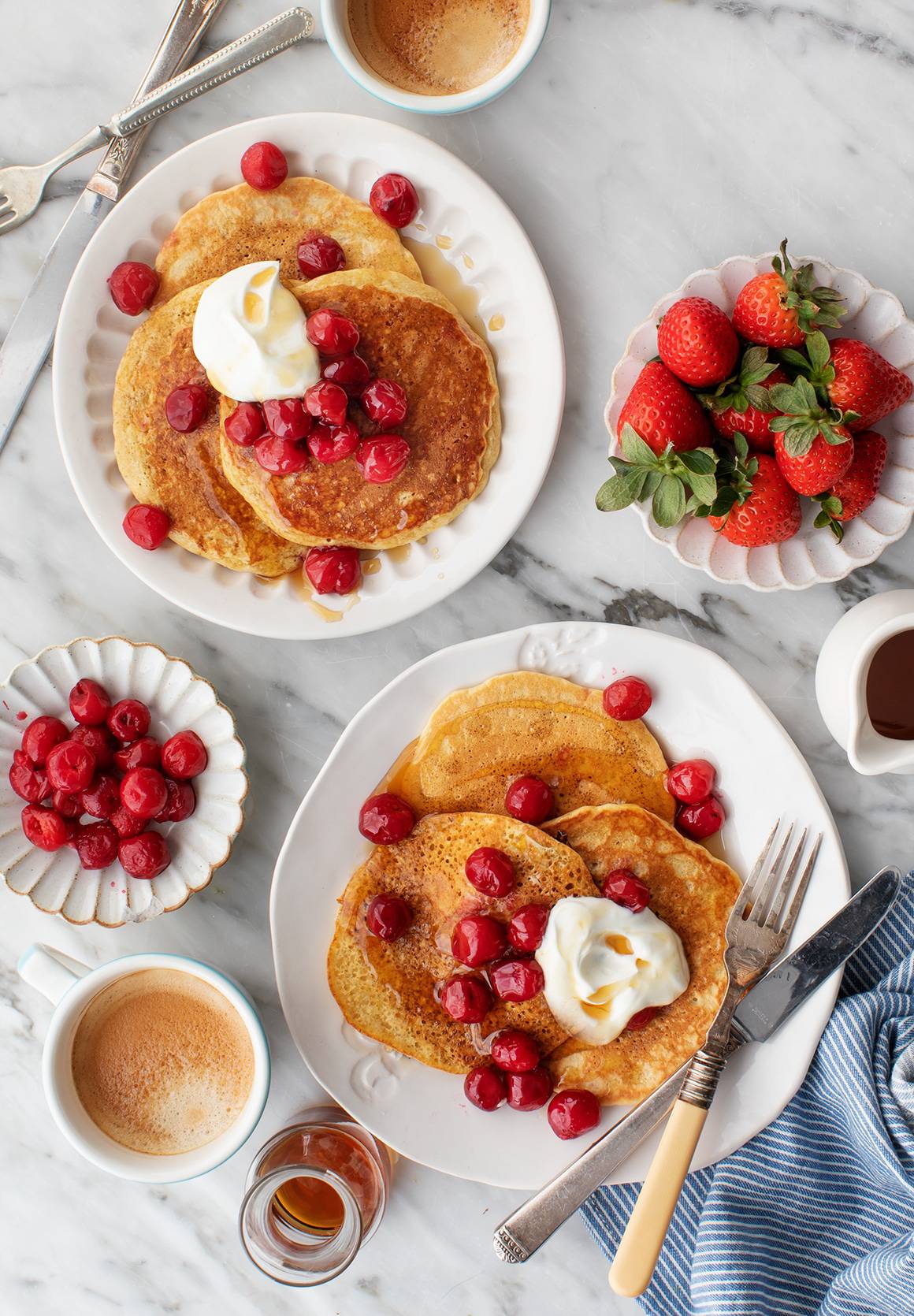 Homemade] Pancakes. Perfect color. : r/food