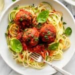 spaghetti and meatballs