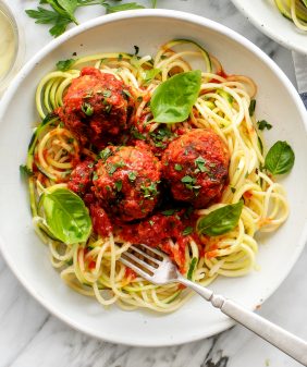spaghetti and meatballs