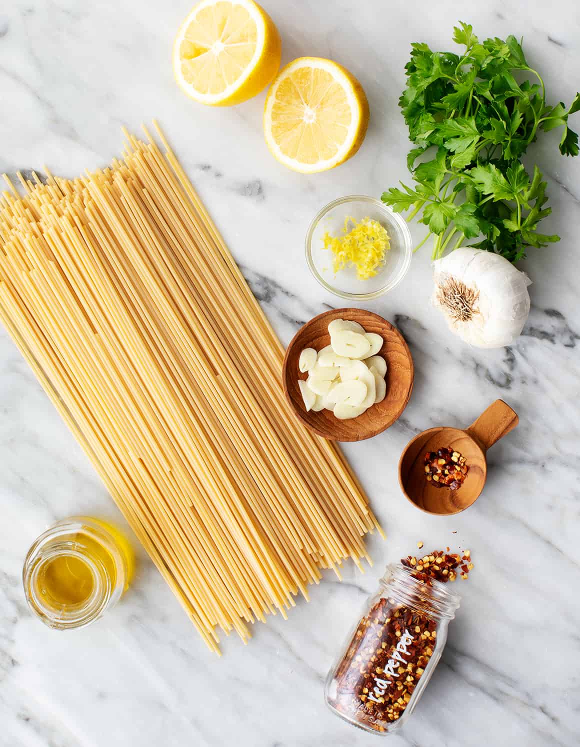 Aglio e olio recipe ingredients