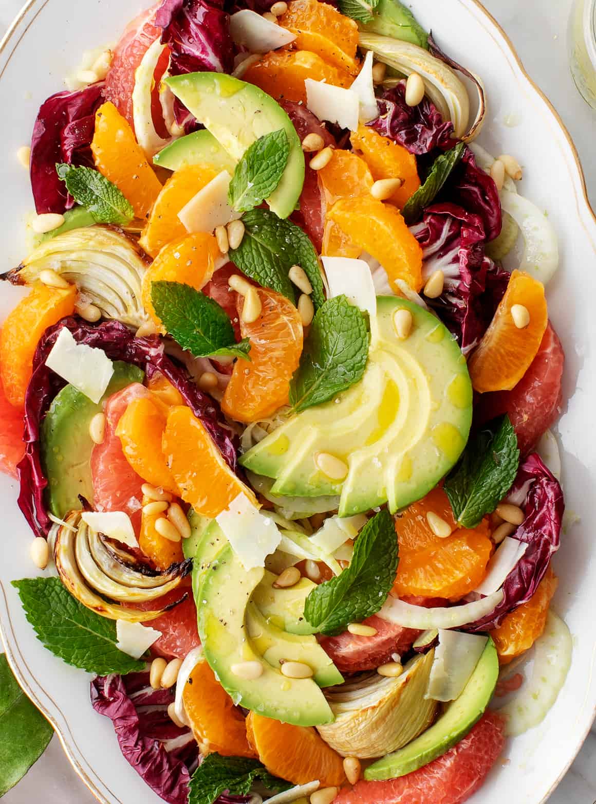 Fennel In Salad Fruit