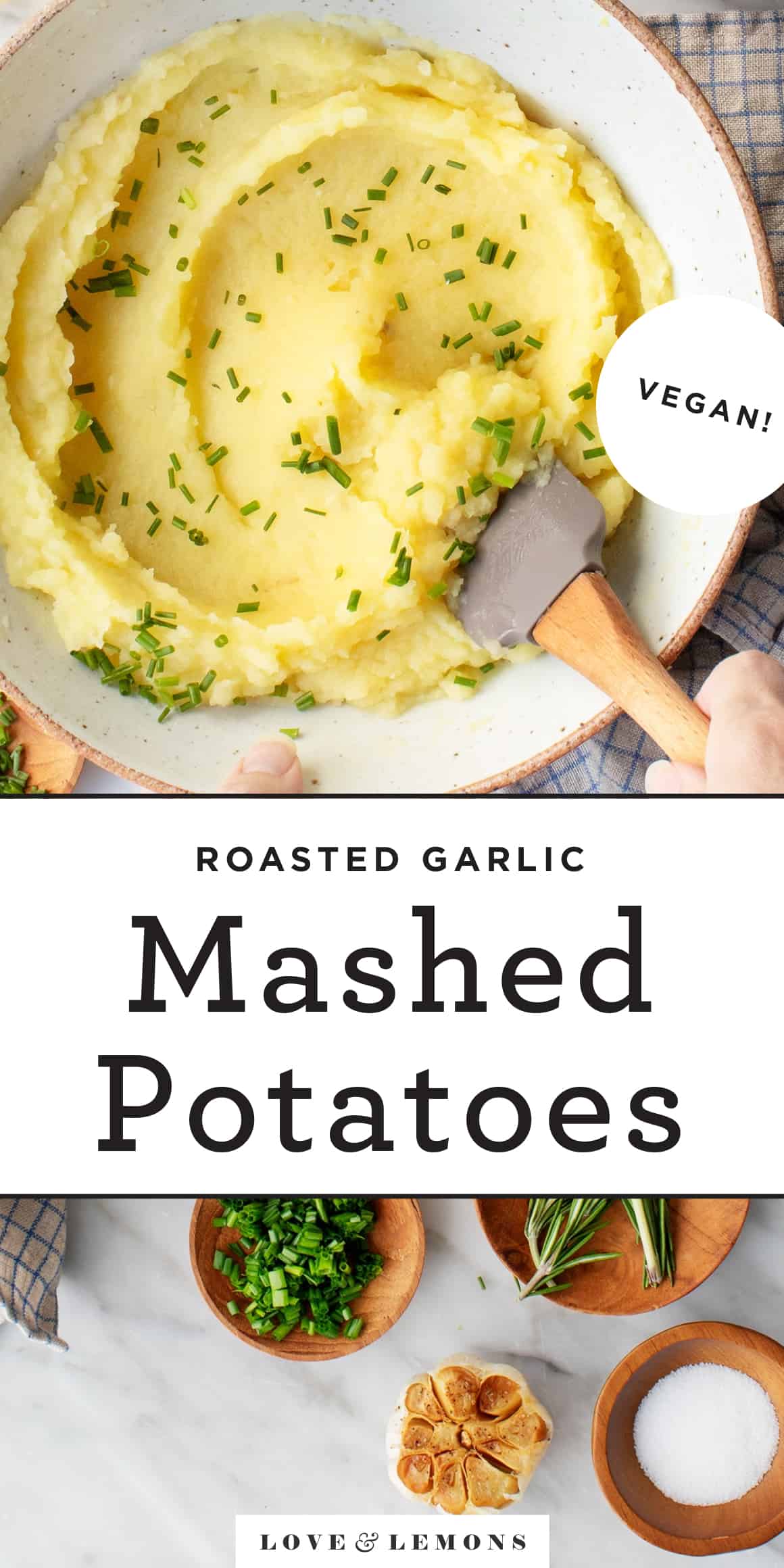 Roasted Garlic Mashed Potatoes Recipe Love and Lemons