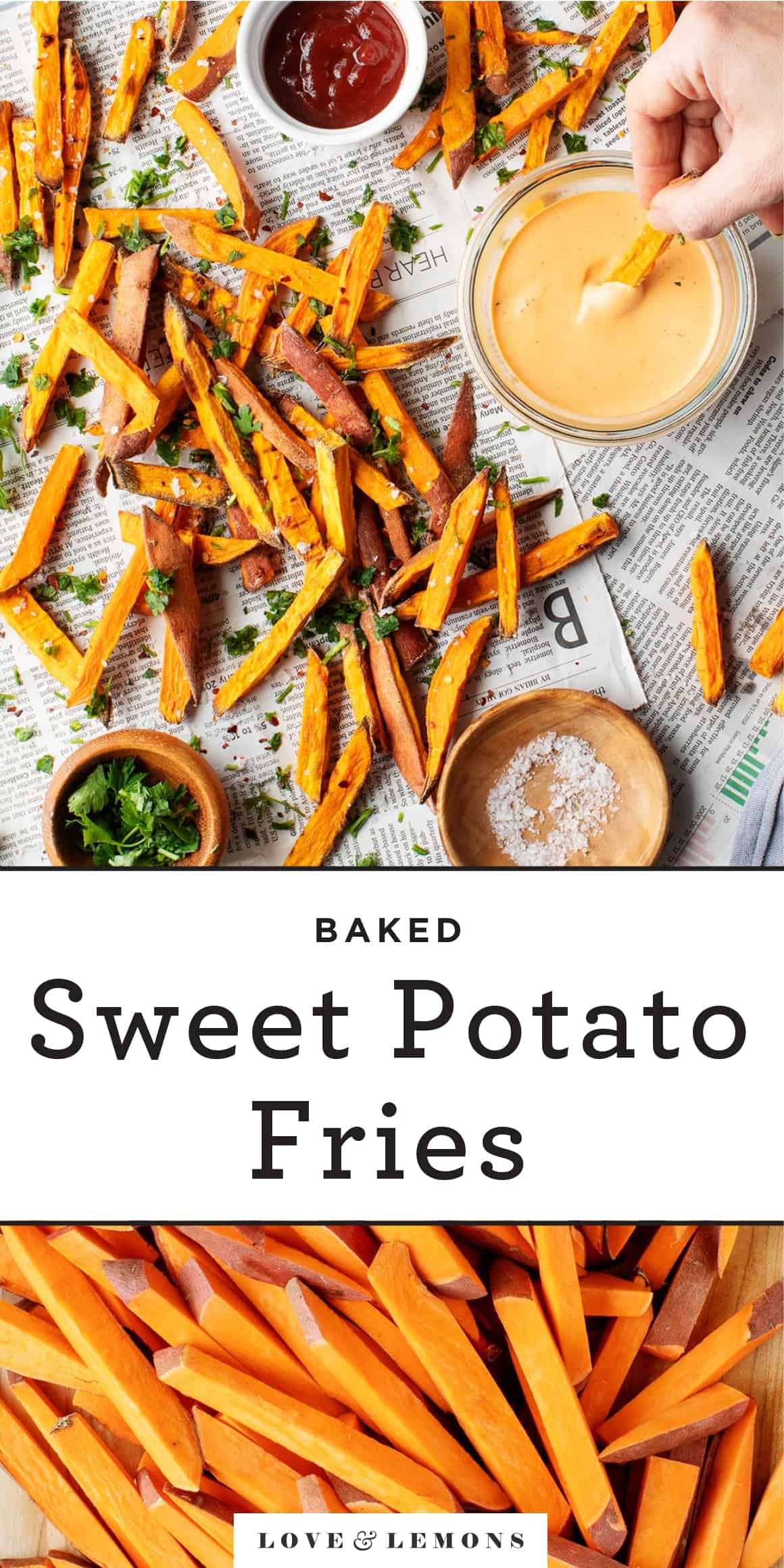 Baked Sweet Potato Fries Recipe Love and Lemons