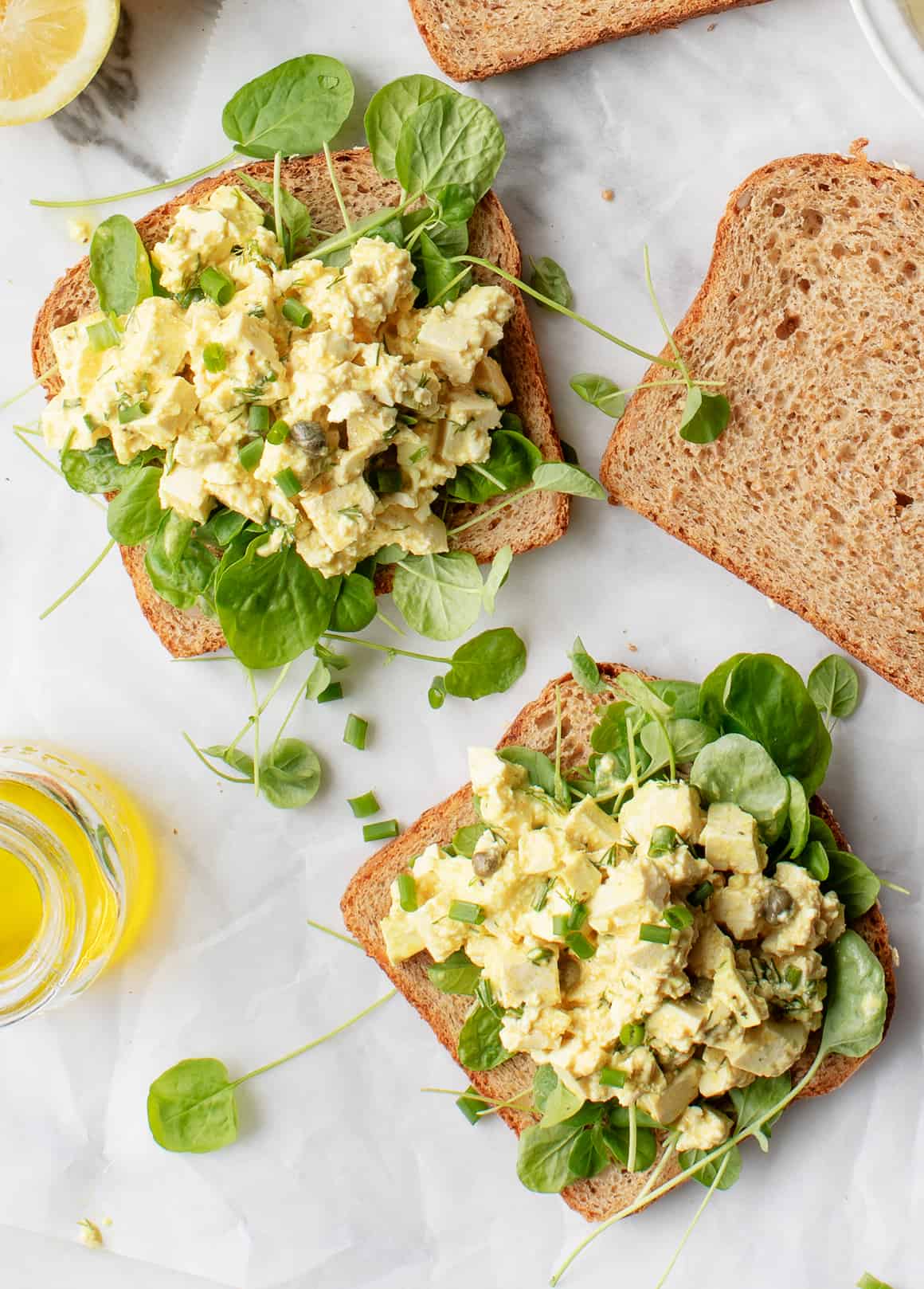 Egg salad with capers