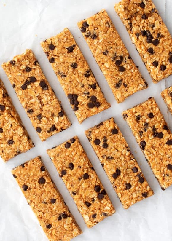 Chewy Nutty Granola Bars