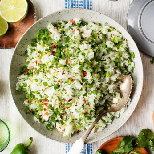 Sides for Tacos: Cilantro Lime Rice-image