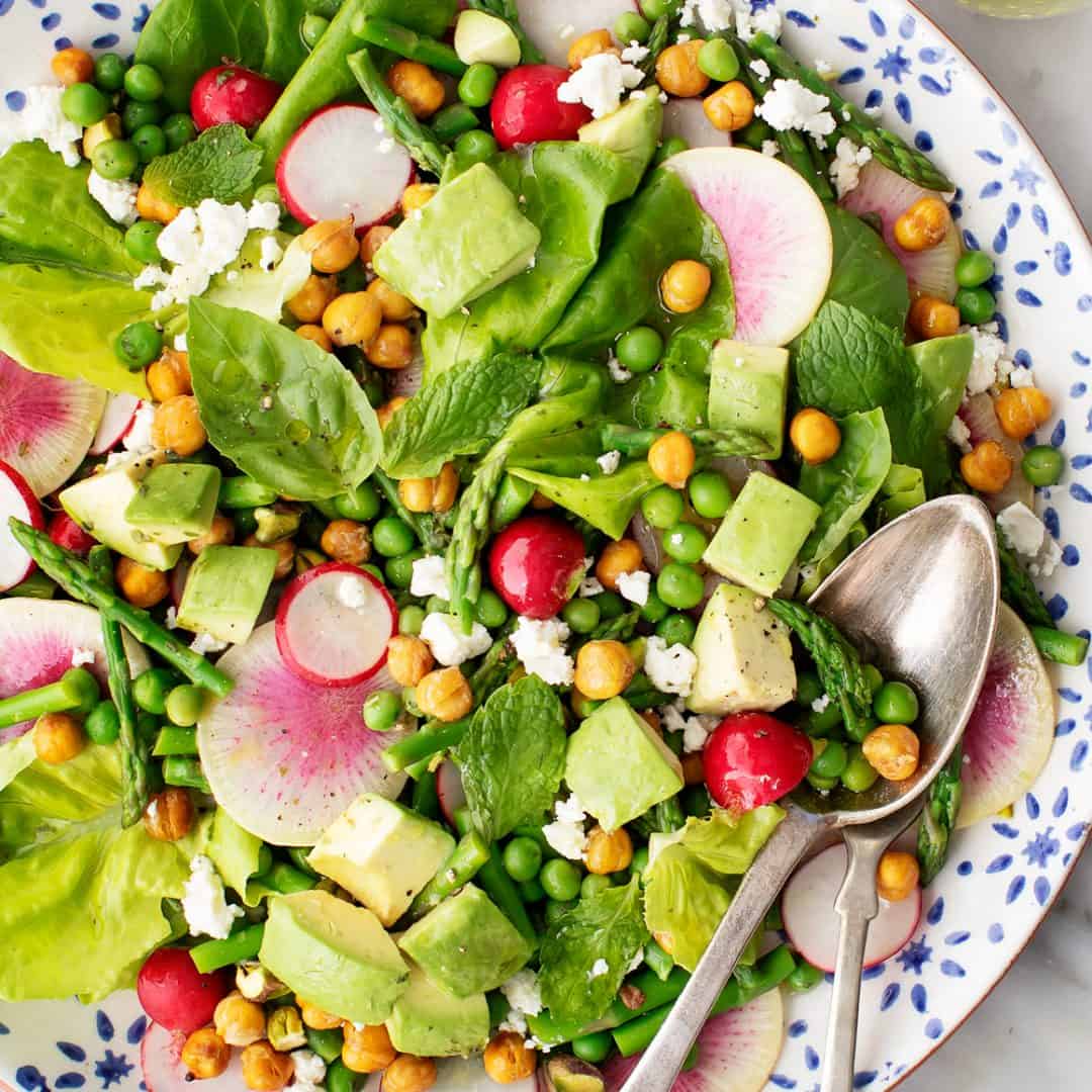 Bright Spring Salad Recipe Love and Lemons