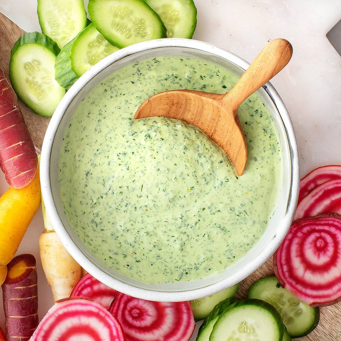 Green Goddess Dressing - Budget Bytes