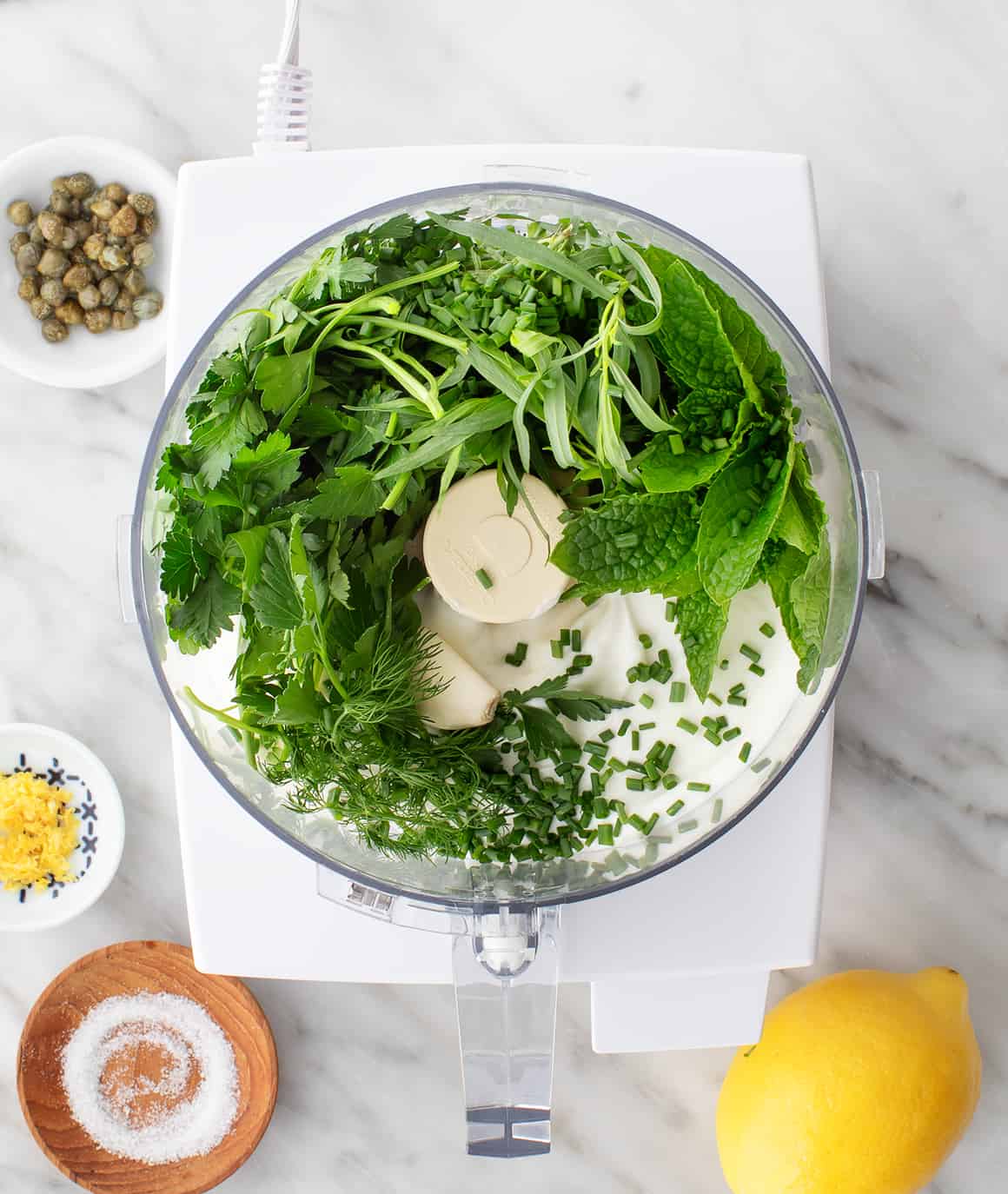 Green Goddess Salad Dressing - A Beautiful Mess