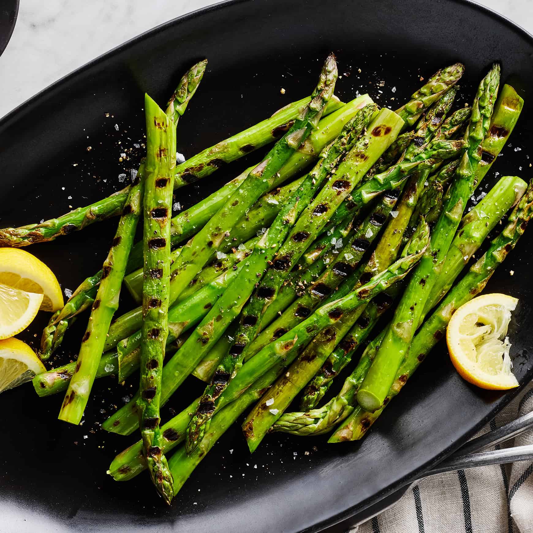 Grilled asparagus recipe