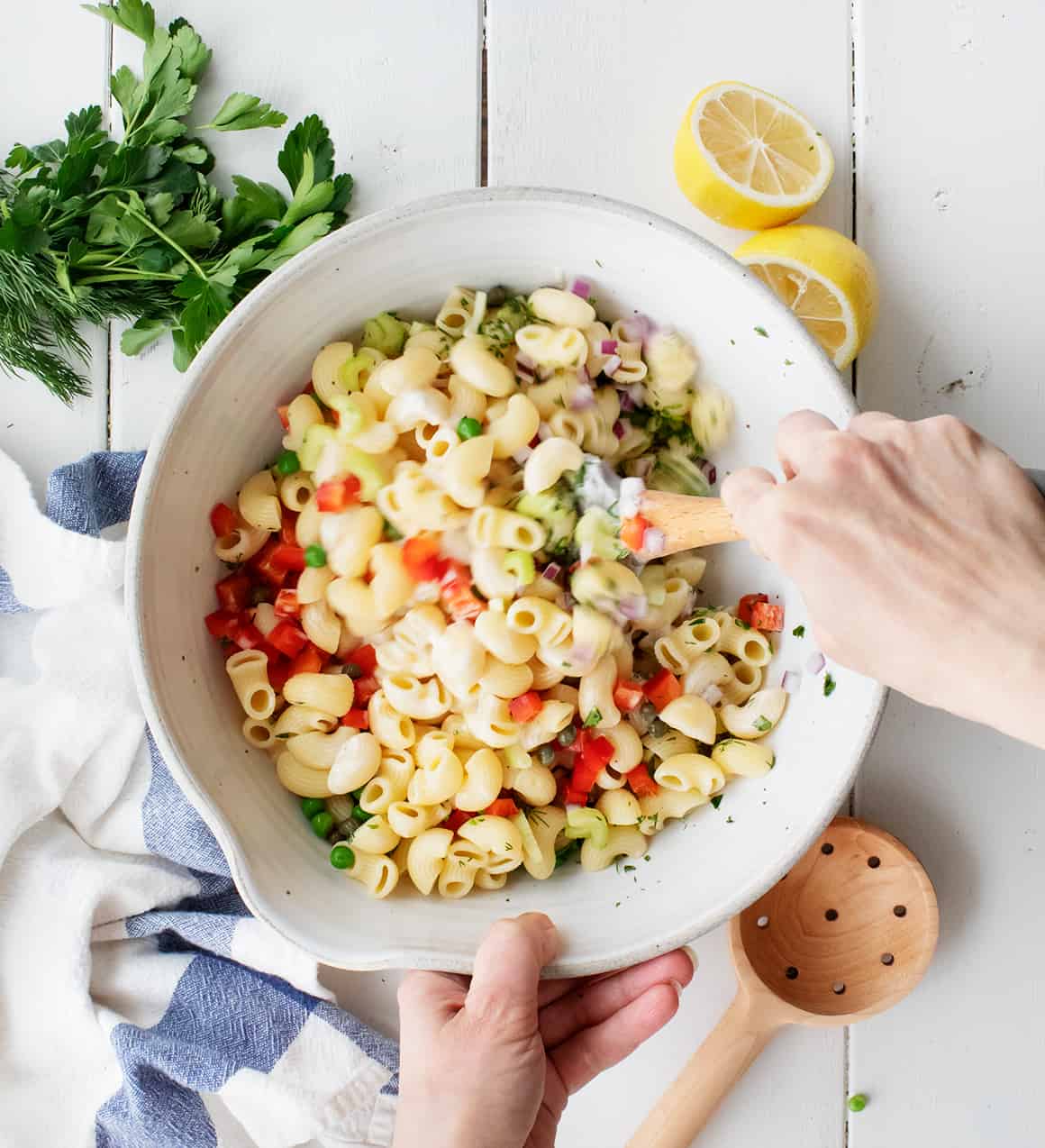 light and easy macaroni salad