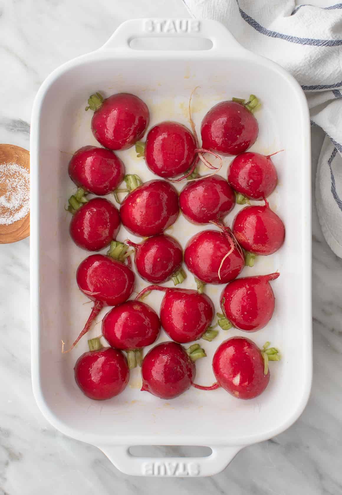 Roasted radishes recipe