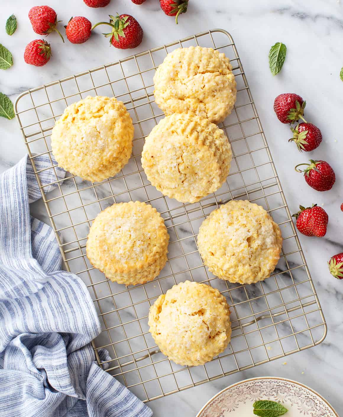 Strawberry shortcake from scratch