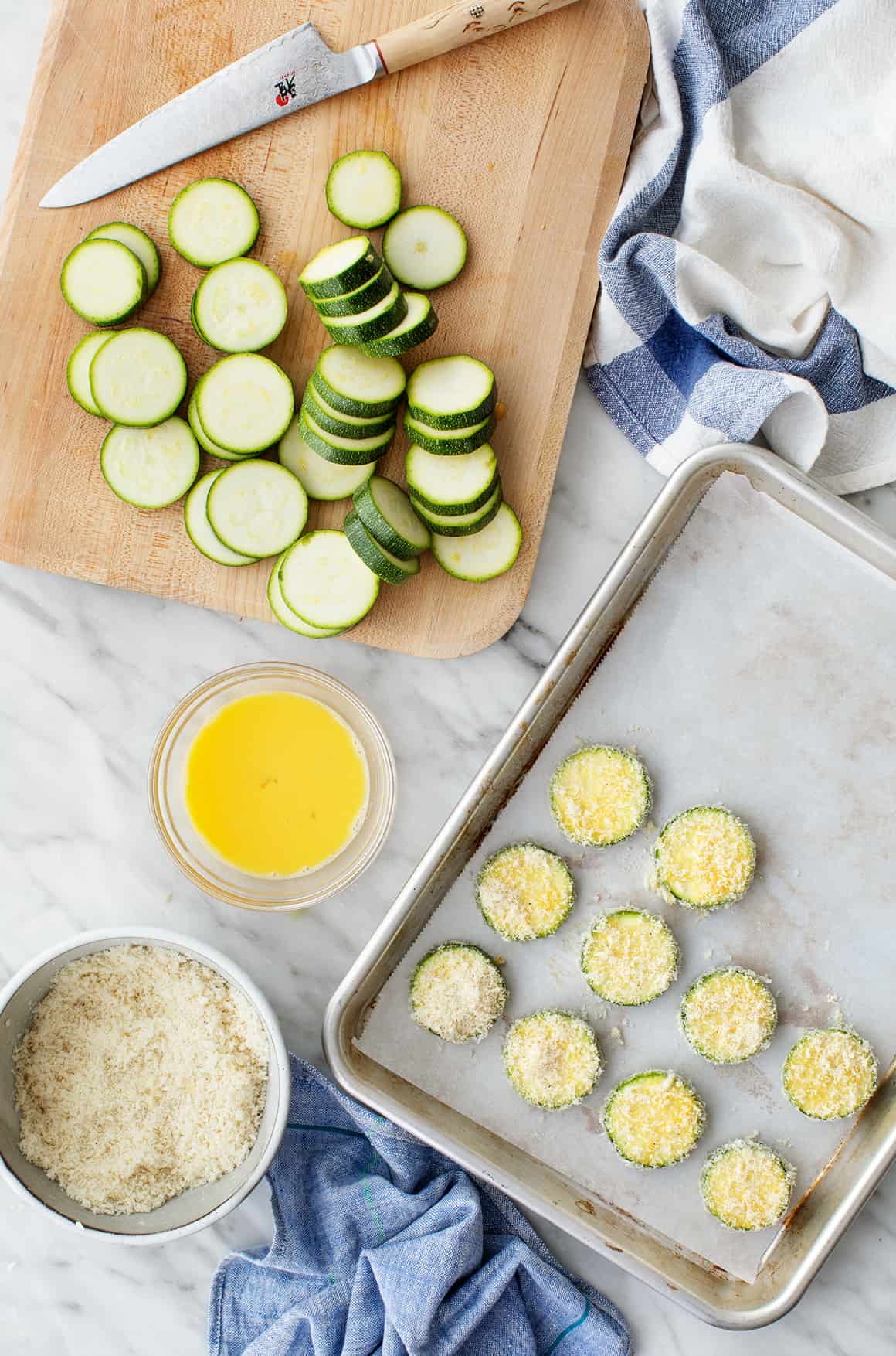 Oven Baked Zucchini Chips - Jillian's Healthful Eats