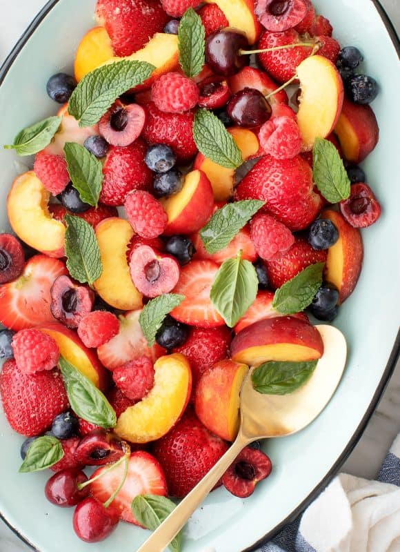 Summer Fruit Salad Recipe Love and Lemons