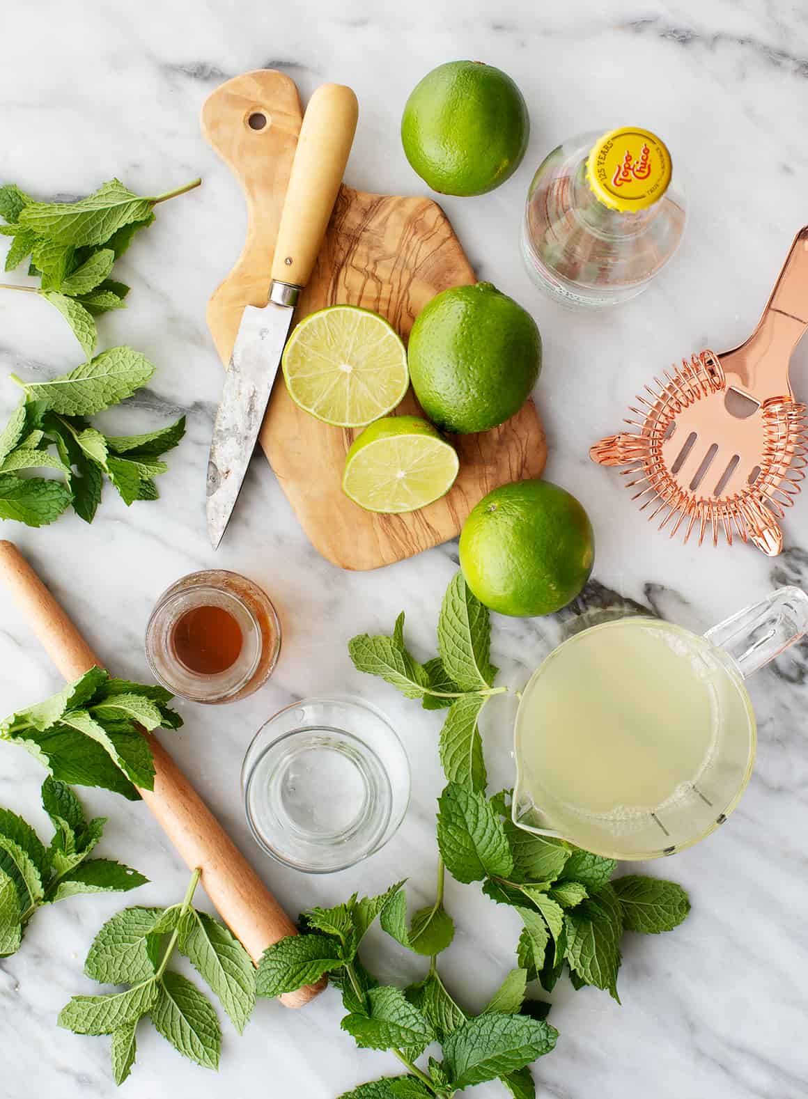 Mojito ingredients