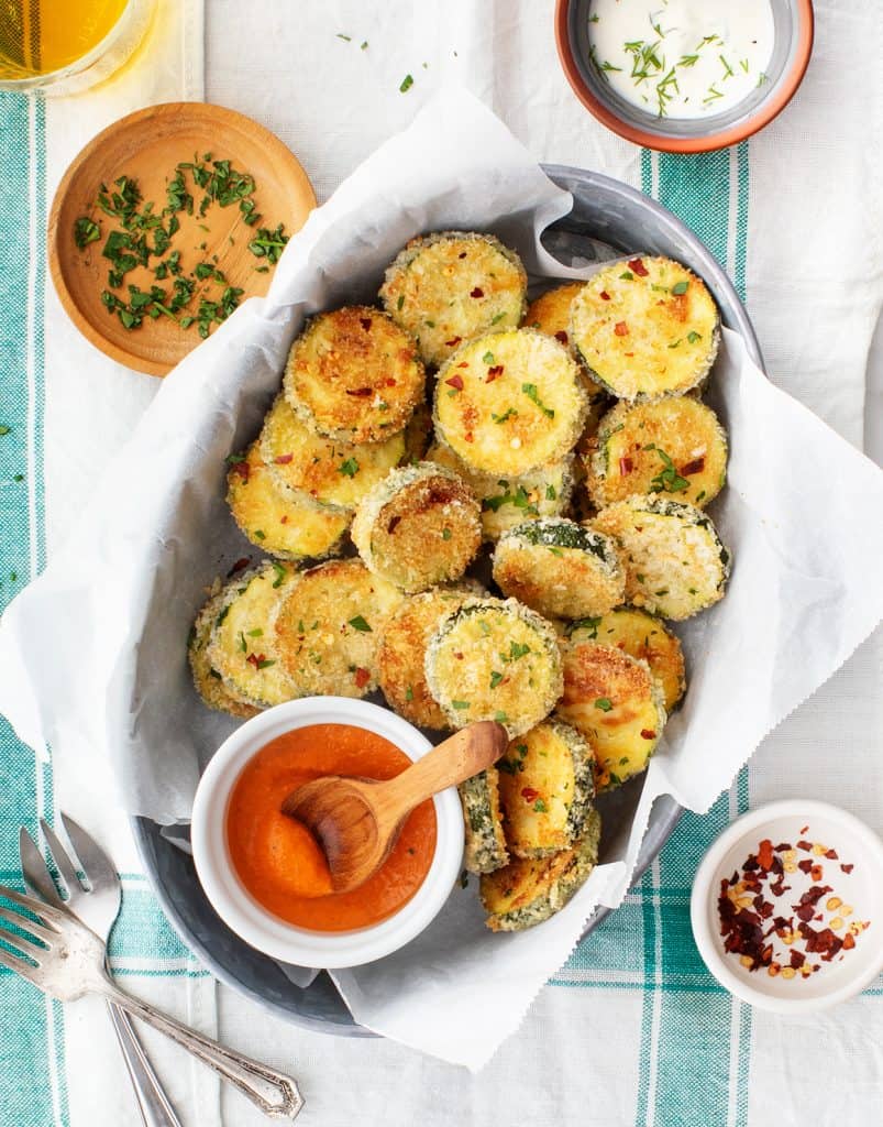 Baked Zucchini Chips Recipe Love and Lemons