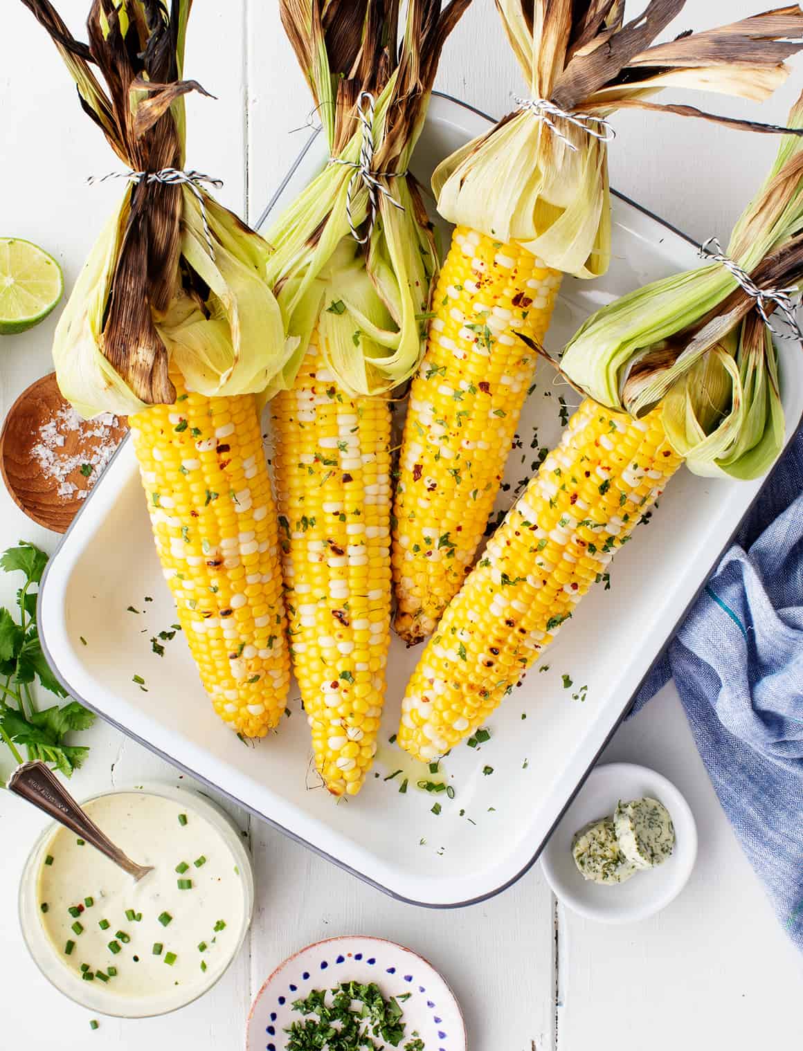 Grilled Corn on the Cob